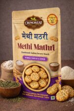 Atta and Sooji Methi Mathri 450gm - Image 5