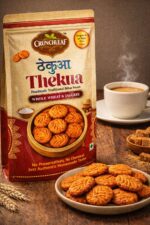 Sooji & Coconut Thekua and Wheat and Jaggery Thekua Combo 500g - Image 4