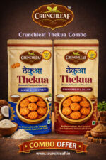 Sooji & Coconut Thekua and Wheat and Jaggery Thekua Combo 500g